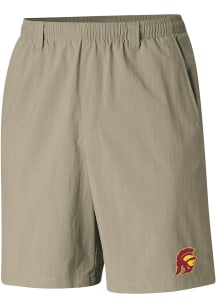 Columbia USC Trojans Mens Brown Heat Seal Backcast Shorts