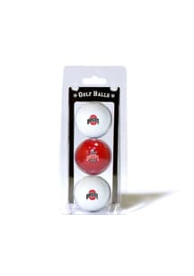 Ohio State Buckeyes 3 Pack Golf Balls
