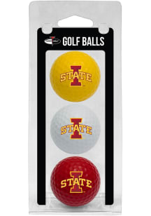 Iowa State Cyclones 3 Pack Golf Balls