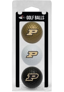 Purdue Boilermakers 3 Pack Golf Balls