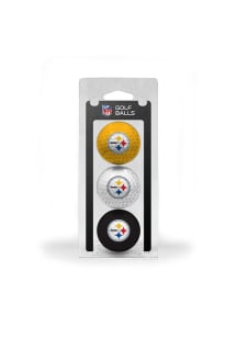 Pittsburgh Steelers 3 Pack Golf Balls