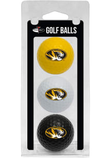 Missouri Tigers 3 Pack Golf Balls