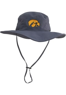 LogoFit Iowa Hawkeyes Grey Boonie Style Mens Bucket Hat