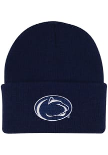LogoFit Penn State Nittany Lions Northpole Beanie Baby Knit Hat - Navy Blue