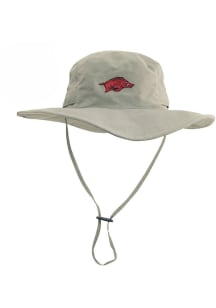 LogoFit Arkansas Razorbacks Khaki Boonie Mens Bucket Hat