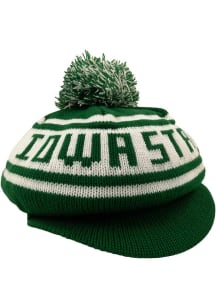 LogoFit Iowa State Cyclones Green Aer Lingus College Football Classic Revival Knit Mens Knit Hat