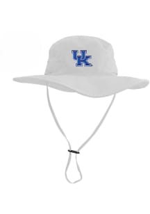 LogoFit Kentucky Wildcats White Boonie Mens Bucket Hat