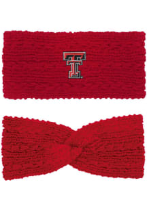 LogoFit Texas Tech Red Raiders Red Adaline Headband Womens Knit Hat