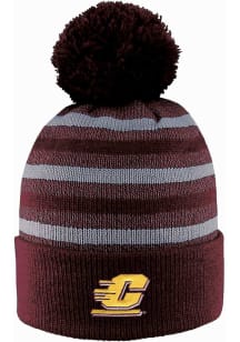 LogoFit Central Michigan Chippewas Red Doc Mens Knit Hat