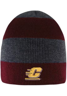 LogoFit Central Michigan Chippewas Red Columbia Mens Knit Hat