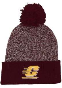 LogoFit Central Michigan Chippewas Red Rooney Mens Knit Hat