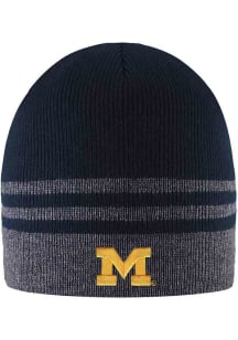 LogoFit Michigan Wolverines Grey Crew Mens Knit Hat