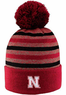 LogoFit Nebraska Cornhuskers Red Doc Mens Knit Hat