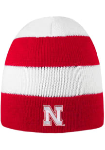 LogoFit Nebraska Cornhuskers Red Columbia Mens Knit Hat