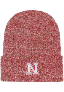 LogoFit Nebraska Cornhuskers Red Bueller Mens Knit Hat