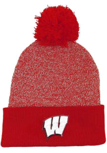 LogoFit Wisconsin Badgers Red rooney Mens Knit Hat
