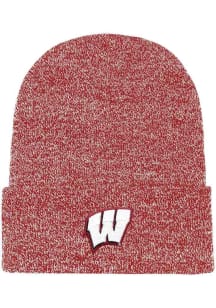 LogoFit Wisconsin Badgers Red Bueller Mens Knit Hat