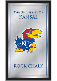 Kansas Jayhawks Fight Song Hanging Back Bar Mirror