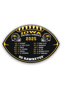 Iowa Hawkeyes team schedule Magnet
