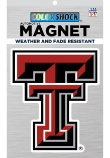 Texas Tech Red Raiders 6in Main Mark Magnet