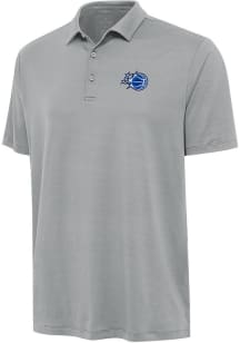 Antigua Orlando Magic Mens Ash Reprocess Recycled Short Sleeve Polo