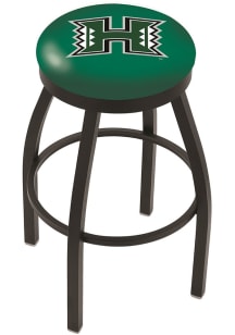 Hawaii Warriors Black Pub Stool - Black