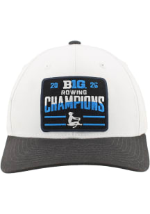 Zephyr Washington Huskies 2026 Big Ten Women's Rowing Champions Basis Adjustable Hat - White