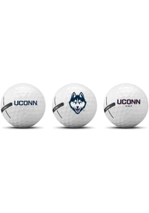 UConn Huskies 3 Pack Golf Balls