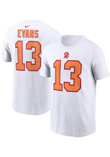 Mike Evans Tampa Bay Buccaneers White Alt Short Sleeve Player T Shirt