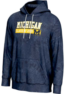 ProSphere Michigan Wolverines Mens Navy Blue Class of 2026 Long Sleeve Hoodie