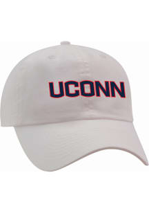 UConn Huskies Largo Adj Adjustable Hat - White