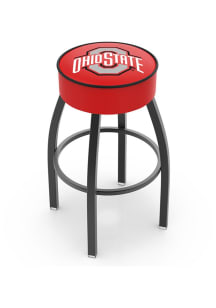 Ohio State Buckeyes Swivel Pub Stool - Black