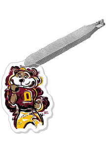 Minnesota Golden Gophers Acrylic JP Main Mark Keychain - Maroon