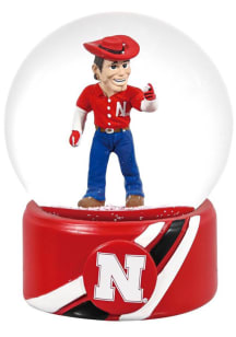 Nebraska Cornhuskers Resin Base Water Globe