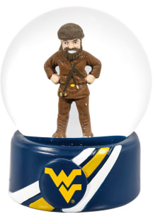 West Virginia Mountaineers Resin Base Water Globe