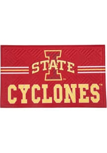 Iowa State Cyclones Cross Hatch Door Mat