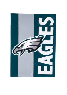 Philadelphia Eagles Mixed Material Garden Flag - Midnight Green