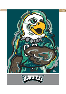 Philadelphia Eagles Justin Patten Banner - Green