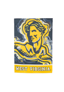 West Virginia Mountaineers Justin Patten Banner - Yellow