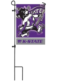 K-State Wildcats Justin Patten Garden Flag - Purple