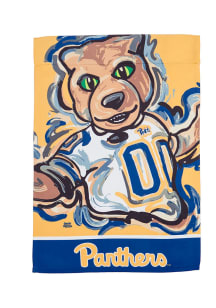 Pitt Panthers Justin Patten Garden Flag - Blue