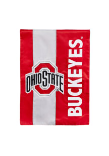 Ohio State Buckeyes Mixed Material Garden Flag - Red