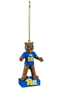 Pitt Panthers Team Mascot Ornament - Blue