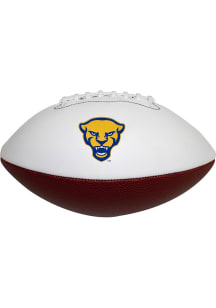 Pitt Panthers Logo Brands Official Size Autograph Football