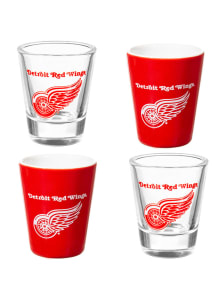 Detroit Red Wings 2oz 4 Piece Set Shot Glass