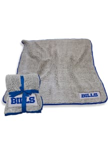 Buffalo Bills Frosty Sherpa Fleece Blanket - Grey
