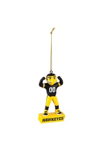 Iowa Hawkeyes Team Mascot Ornament - Yellow