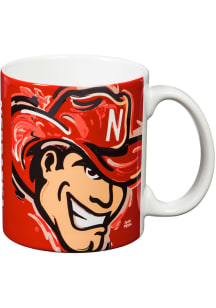 Nebraska Cornhuskers Justin Patten 11 oz Ceramic Mug - Red