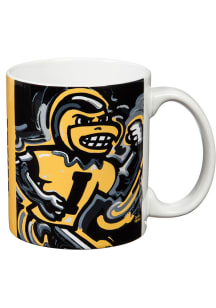 Iowa Hawkeyes Justin Patten 11 oz Ceramic Mug - Yellow