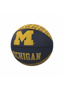 Logo Brands Michigan Wolverines Logo Mini Size Rubber Basketball
